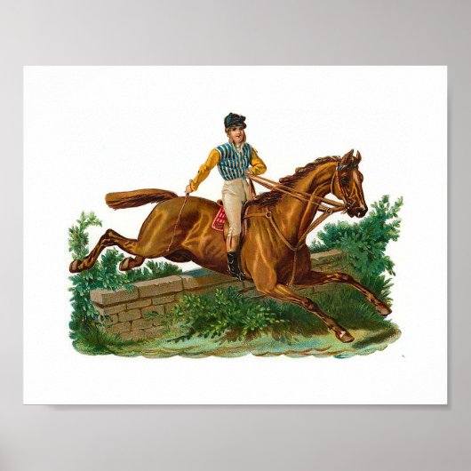 Schroot 3  American Horse Racing Poster (Voorkant)