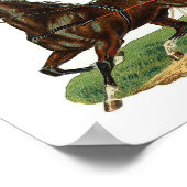 Schroot 4  American Horse Racing Poster (Hoek)