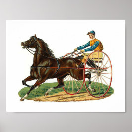 Schroot 4 American Horse Racing Poster