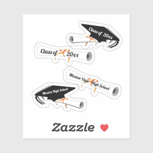 Schroot Boek Afstudeerder Pet Diploma Afstuderen Sticker (Vel)