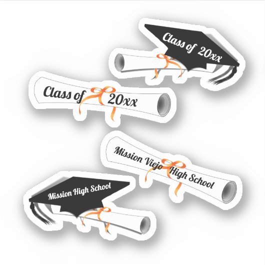 Schroot Boek Afstudeerder Pet Diploma Afstuderen Sticker (Voorkant)