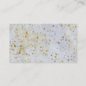 Schroot en auto recycling visitekaartje (Achterkant)