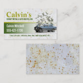 Schroot en auto recycling visitekaartje (Voorkant / Achterkant)