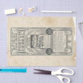 Schroot Ephemera Design Serie #10 Tissuepapier (Craft)