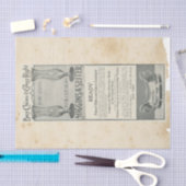 Schroot Ephemera Design Serie #12 Tissuepapier (Craft)