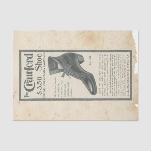 Schroot Ephemera Design Serie #7 Tissuepapier (Voorkant)