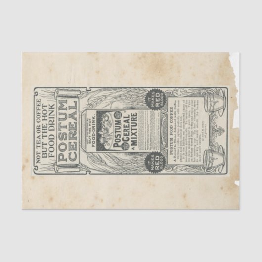 Schroot Ephemera Design Series #10 Tissuepapier (Voorkant)