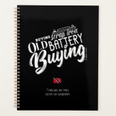 SCHROOT KOPEN, OUDE BATTERIJ KOPEN PLANNER (Voorkant)