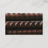 Schroot Metal Recyclen collectie Custom Business Visitekaartje (Achterkant)