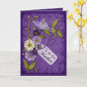 schrootbloemen Moederdag Kaart (Gele Bloem)