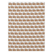 Schrootlaag crème crème tafelkleed (Voorkant)