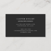 schrootmetaalindustrie visitekaartje (Achterkant)