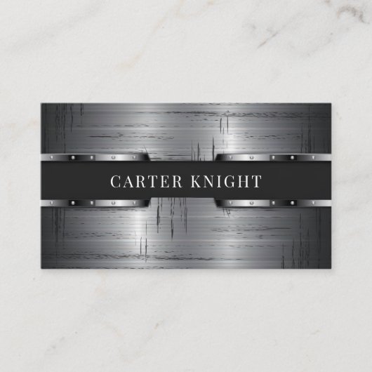 schrootmetaalindustrie visitekaartje (Voorkant)