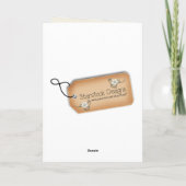 Schrootstijlfotosjabloon Bedankkaart (Achterkant)