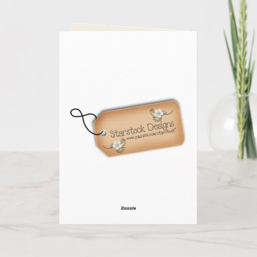 Schrootstijlfotosjabloon Bedankkaart (Achterkant)