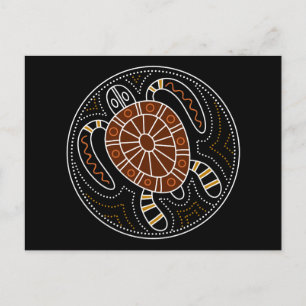 Schrootte ontworpen briefkaart