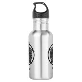 Schroottekening - Wilde levenscyclus - Reeks Waterfles (Achterkant)