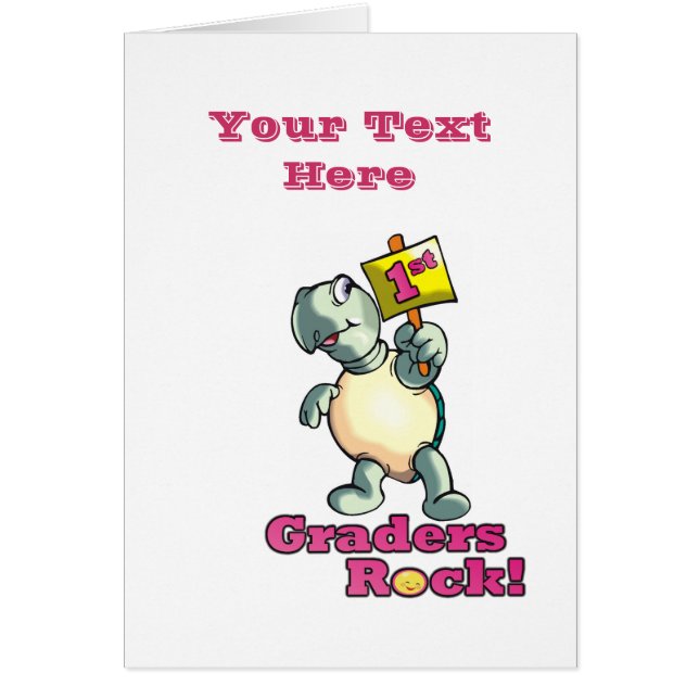 Schroottenontwerp "1st Graders Rock" (Voorkant)