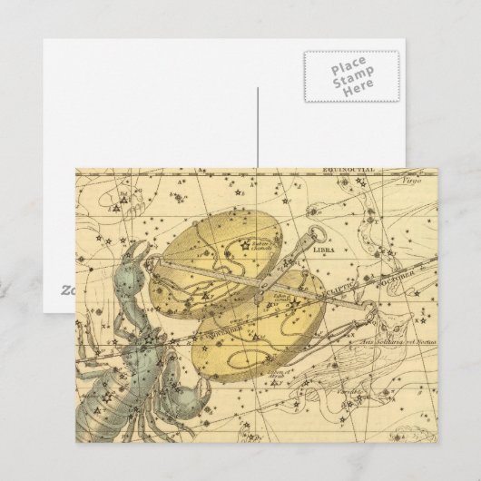 Schub, Scorpio Briefkaart (Voorkant / Achterkant)