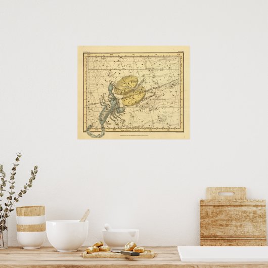 Schub, Scorpio Poster (Keuken)