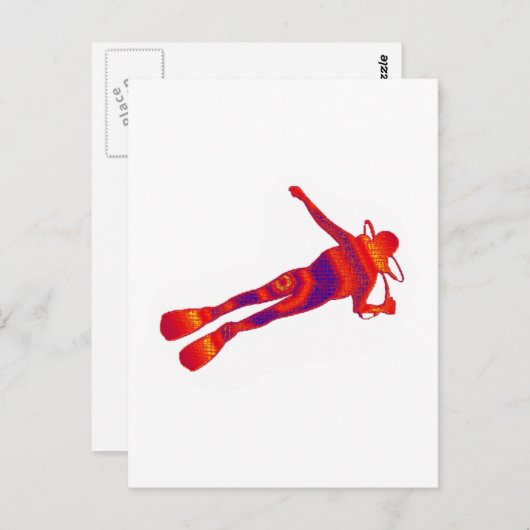 SCHUBA DE GRENS BRIEFKAART (Voorkant / Achterkant)