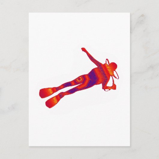 SCHUBA DE GRENS BRIEFKAART (Voorkant)