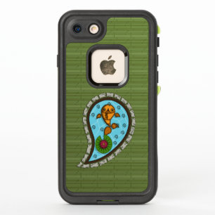 Schubben de Lifeproof-hoes voor de Goudvis