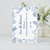 Schubben en Schelpen - Repeteren Besparen  Bedankkaart (Staand voorkant)