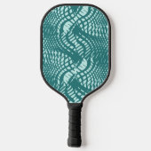 Schubben - Ijs Teal Pickleball Paddle (Achterkant)