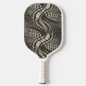 Schubben - Khaki + Koffee Pickleball Paddle (Achterkant)