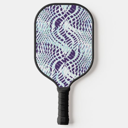 Schubben - Mint Indigo Pickleball Paddle (Achterkant)