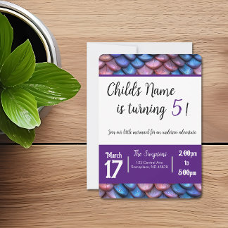 Schubben van een Zeemeermin Kaart