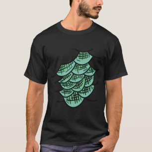 Schubben van zeedier t-shirt