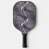 Schubben - Zand + Schaduw Pickleball Paddle (Voorkant)