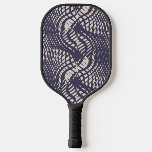 Schubben - Zand + Schaduw Pickleball Paddle (Achterkant)