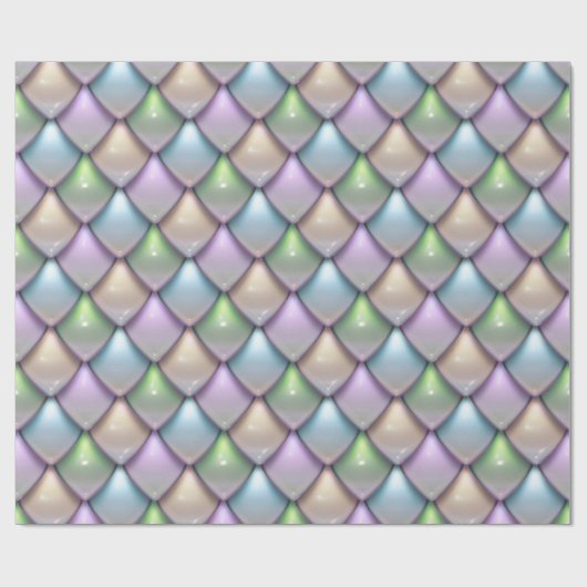 Schubbenpatroon 8 cadeaupapier (Vlak)