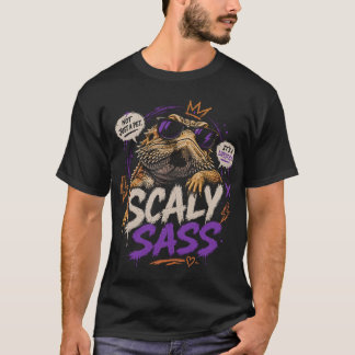 Schubbige Sass Grappige Baardagaam T-shirt