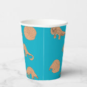 schubdieren papieren bekers (Rechts)