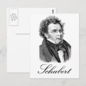 Schubert Briefkaart (Voorkant / Achterkant)