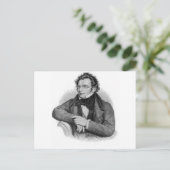 schubert briefkaart (Staand voorkant)