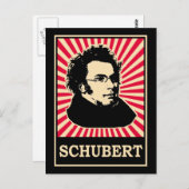 Schubert Briefkaart (Voorkant / Achterkant)