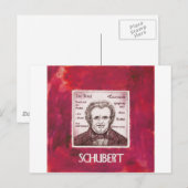 Schubert Briefkaart (Voorkant / Achterkant)