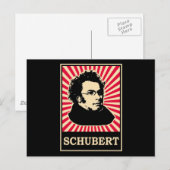 Schubert Briefkaart (Voorkant / Achterkant)