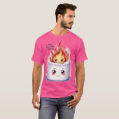 schuchtere vlam t-shirt (Voorkant volledig)