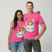 schuchtere vlam t-shirt (Unisex)