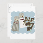 Schud de dingen op! briefkaart (Voorkant / Achterkant)