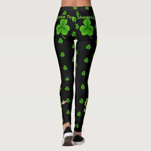 Schud de Leggings van de Shamrocks St. Patrick's D (Achterkant)