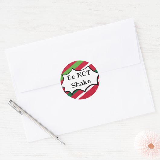 Schud de Sticker NIET (Envelop)