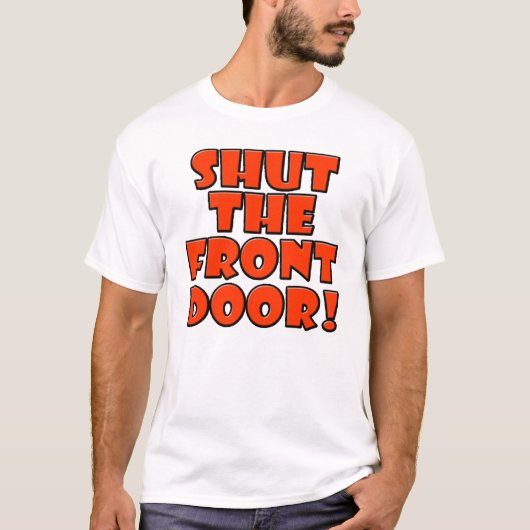SCHUD DE VOORZIJDE T-SHIRT (Voorkant)