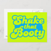 Schud die Booty! Briefkaart (Voorkant / Achterkant)